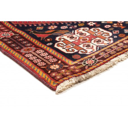 Tappeto Shiraz Fine Persia rosso giallo 118x202