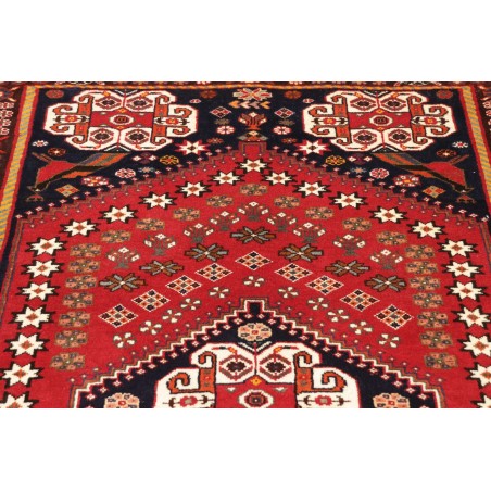 Tappeto Shiraz Fine Persia rosso giallo 118x202