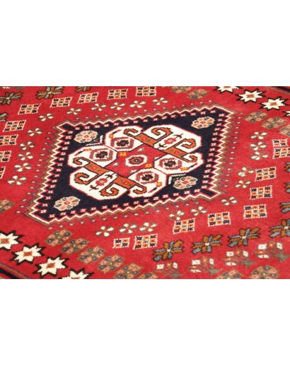 Tappeto Shiraz Fine Persia rosso giallo 118x202