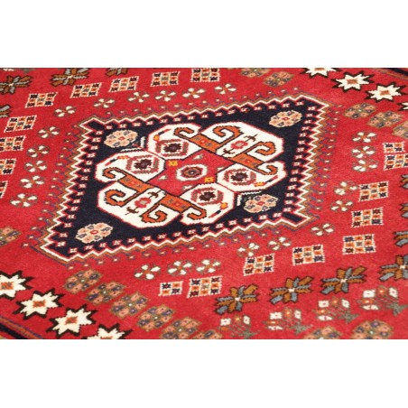 Tappeto Shiraz Fine Persia rosso giallo 118x202