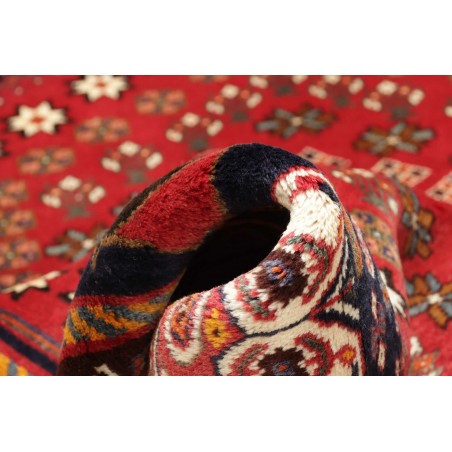 Tappeto Shiraz Fine Persia rosso giallo 118x202