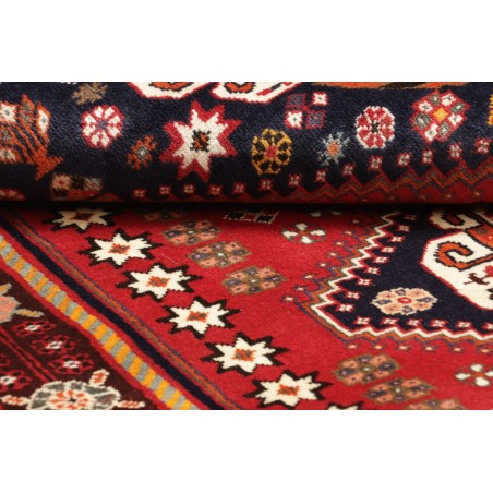 Tappeto Shiraz Fine Persia rosso giallo 118x202