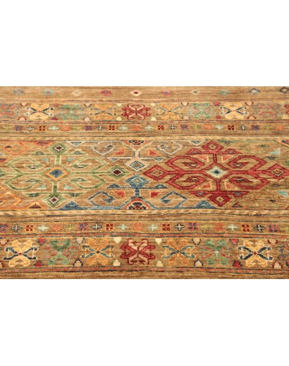 Tappeto Rubin Pakistan arancione grigio 81x253