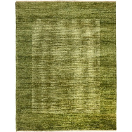 Tappeto Shayan Pakistan verde beige 153x201