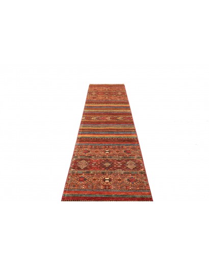 Tappeto Samarkand Pakistan rosso 80x306
