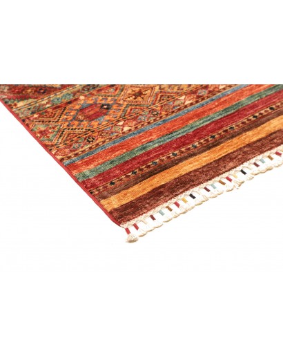 Tappeto Samarkand Pakistan rosso 80x306