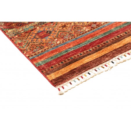 Tappeto Samarkand Pakistan rosso 80x306