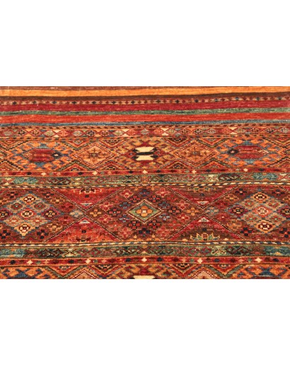 Tappeto Samarkand Pakistan rosso 80x306
