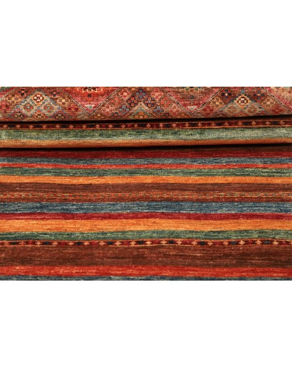 Tappeto Samarkand Pakistan rosso 80x306