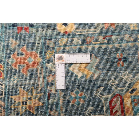 Tappeto Tribal Pakistan azzurro bianco 79x124
