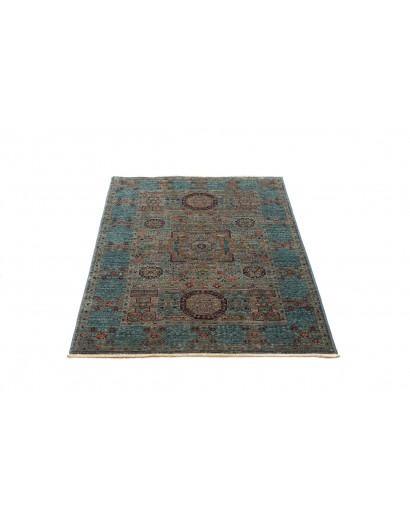 Tappeto Mamlouk Pakistan azzurro 81x115