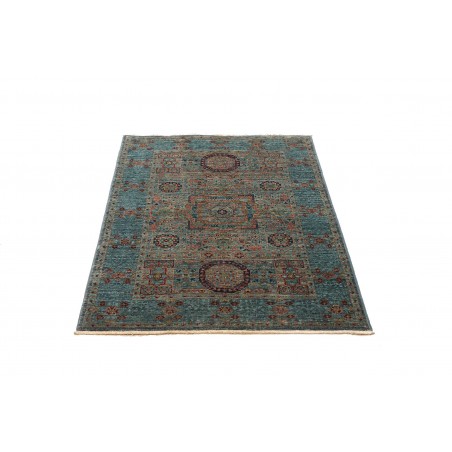 Tappeto Mamlouk Pakistan azzurro 81x115