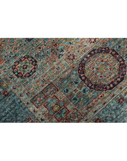 Tappeto Mamlouk Pakistan azzurro 81x115