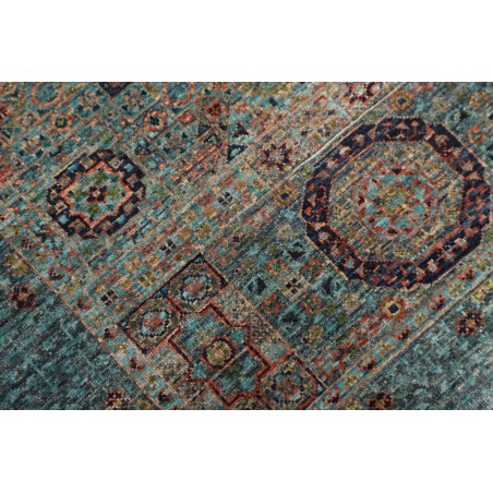 Tappeto Mamlouk Pakistan azzurro 81x115