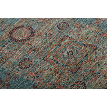 Tappeto Mamlouk Pakistan azzurro 81x115