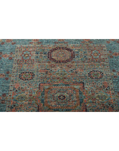 Tappeto Mamlouk Pakistan azzurro 81x115