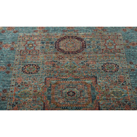 Tappeto Mamlouk Pakistan azzurro 81x115