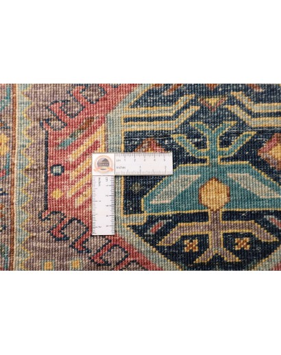 Tappeto Tribal Pakistan bianco marrone 75x201