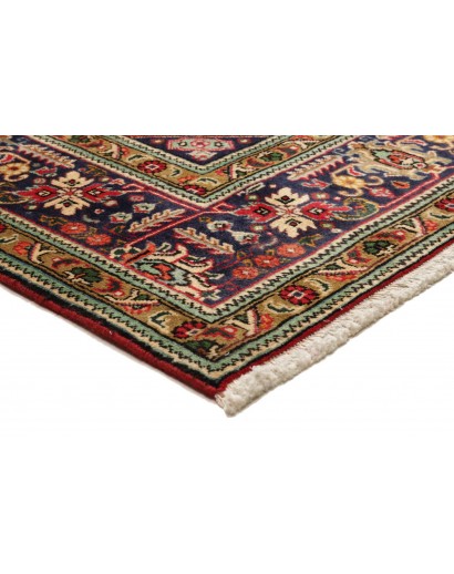 Tappeto Tabriz Persia marrone giallo 200x296