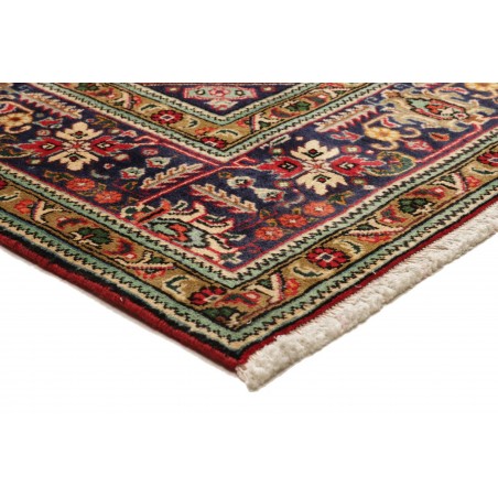 Tappeto Tabriz Persia marrone giallo 200x296