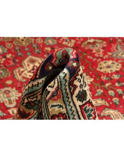 Tappeto Tabriz Persia marrone giallo 200x296