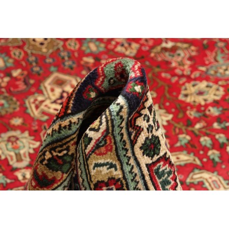 Tappeto Tabriz Persia marrone giallo 200x296