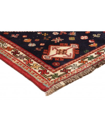 Tappeto Shiraz Fine Persia marrone giallo 122x174