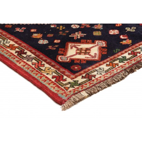 Tappeto Shiraz Fine Persia marrone giallo 122x174