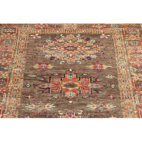 Tappeto Kazak Fine Pakistan azzurro marrone 85x256