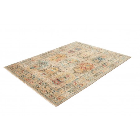 Tappeto Tribal Pakistan marrone azzurro 150x199