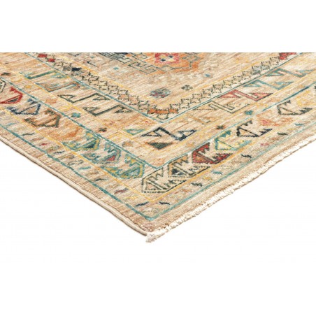 Tappeto Tribal Pakistan marrone azzurro 150x199
