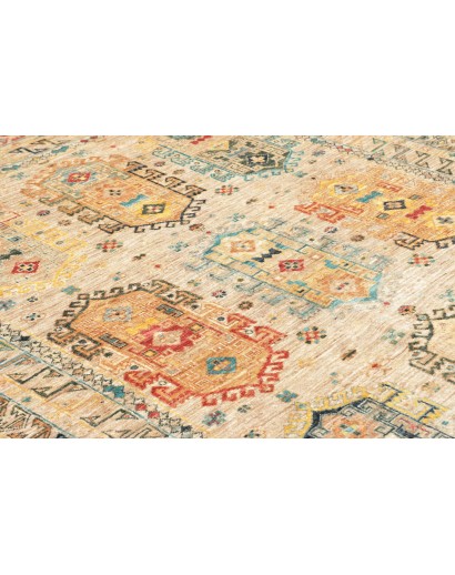 Tappeto Tribal Pakistan marrone azzurro 150x199
