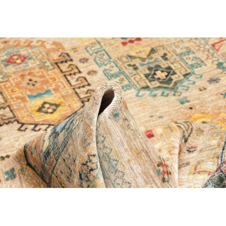 Tappeto Tribal Pakistan marrone azzurro 150x199