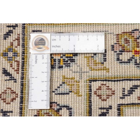Tappeto Kashan Persia bianco verde 247x342