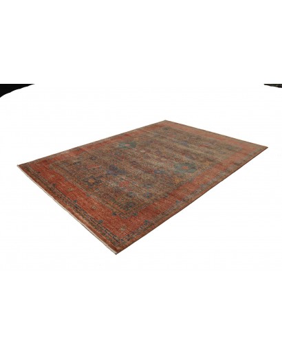 Tappeto Mamlouk Pakistan marrone grigio 205x297