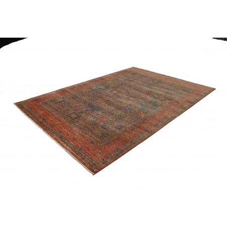 Tappeto Mamlouk Pakistan marrone grigio 205x297