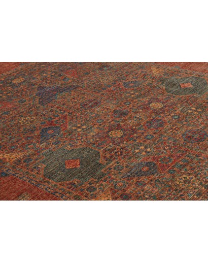 Tappeto Mamlouk Pakistan marrone grigio 205x297