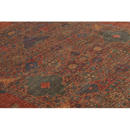 Tappeto Mamlouk Pakistan marrone grigio 205x297