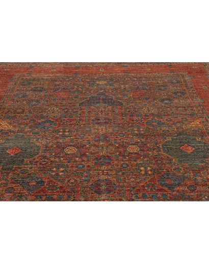 Tappeto Mamlouk Pakistan marrone grigio 205x297