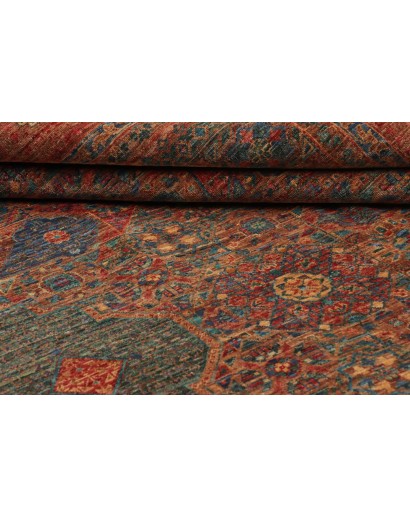 Tappeto Mamlouk Pakistan marrone grigio 205x297