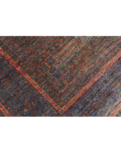 Tappeto Mamlouk Pakistan azzurro marrone 145x207