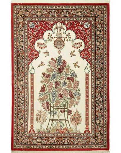 Tappeto Ilaam Persia beige blu 136x204