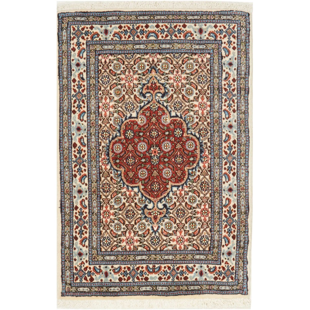 Tappeto Moud Persia marrone grigio 57x89 Tappeto Moud Persia marrone grigio 57x89