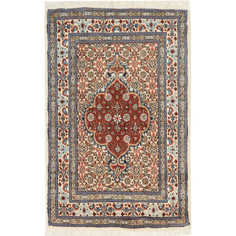 Tappeto Moud Persia bianco grigio 55x87 Tappeto Moud Persia bianco grigio 55x87