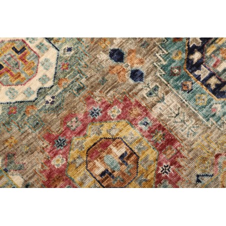 Tappeto Tribal Pakistan marrone grigio 80x243