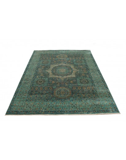Tappeto Mamlouk Pakistan azzurro 169x233