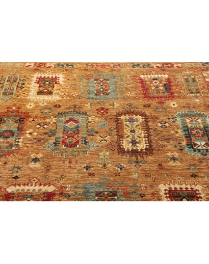 Tappeto Tribal Pakistan arancione 145x208