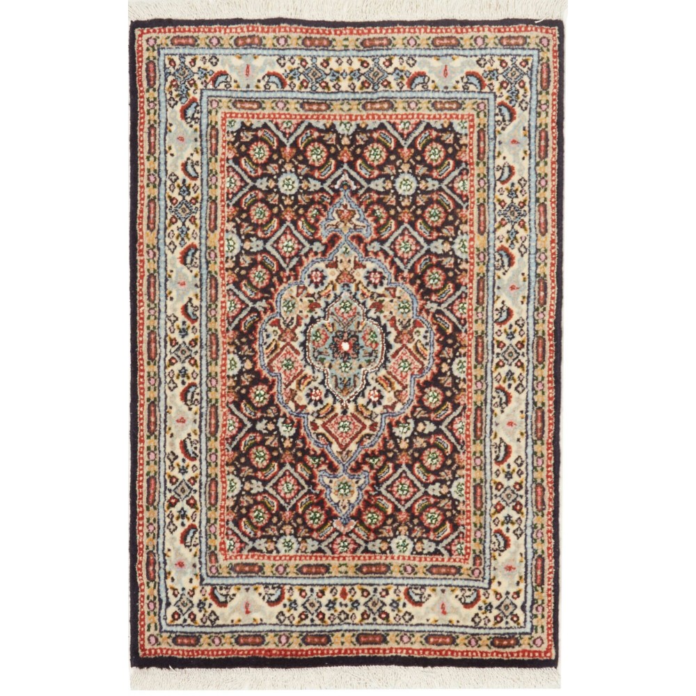 Tappeto Moud Persia marrone beige 55x87 Tappeto Moud Persia marrone beige 55x87