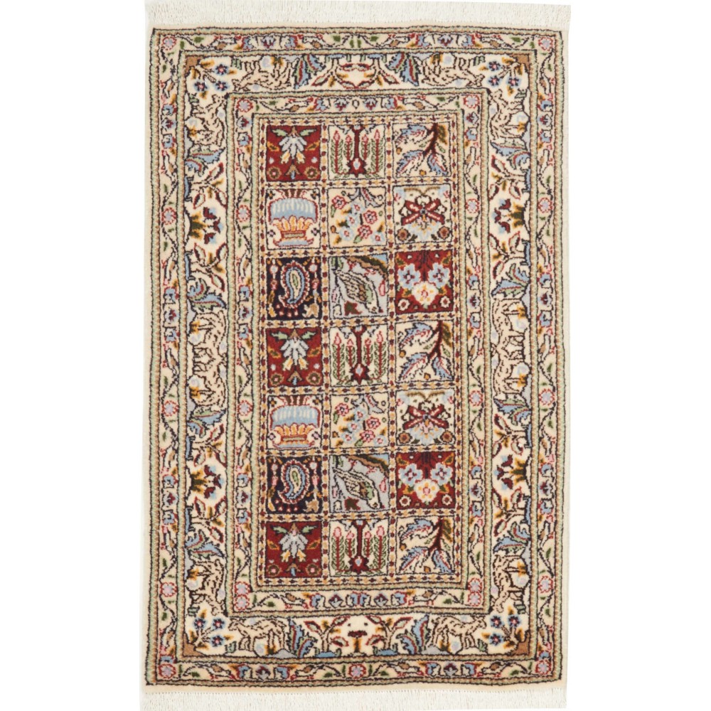 Tappeto Moud Persia beige azzurro 62x89 Tappeto Moud Persia beige azzurro 62x89