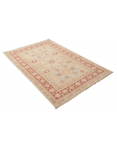 Tappeto Kazak Afghanistan beige giallo 118x181